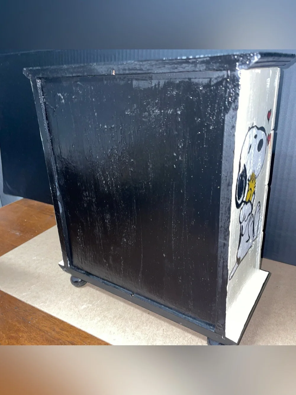 HandPainted Snoopy Jewelry Chest
